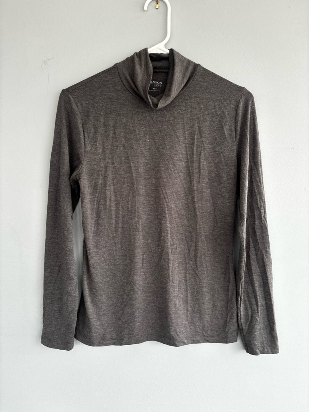 Danskin Gray Women's Long Sleeve Turtleneck